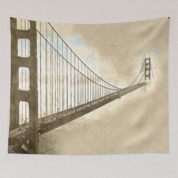 Item preview, Golden Gate Bridge designed and sold by mrthink.