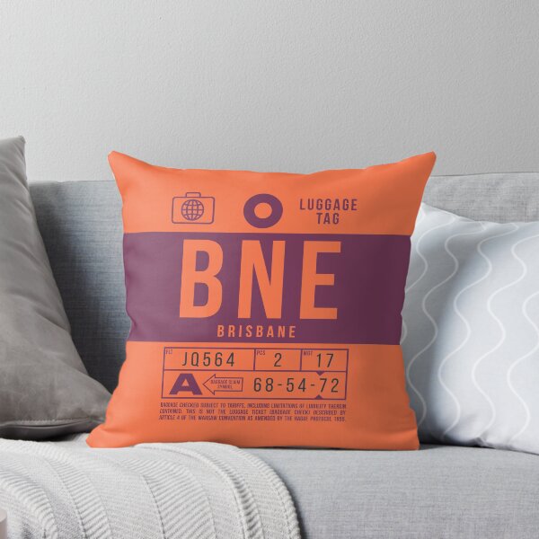 Item preview, Luggage Tag B - BNE Brisbane Australia designed and sold by VoodooCircus.