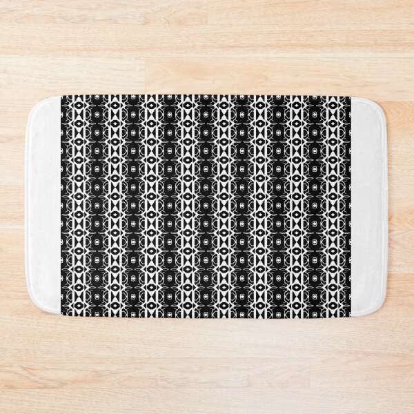 Item preview, The Black and White Fabric in Modern Seamless Design designed and sold by MyMemoriesArts.