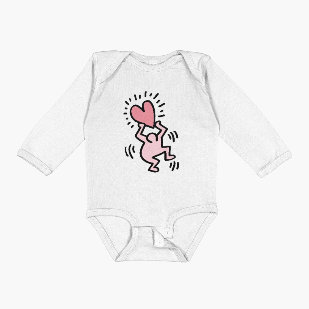 Vista previa del artículo con la obra «Body de manga larga para bebé», diseñado y vendido por BeauBeauxox.