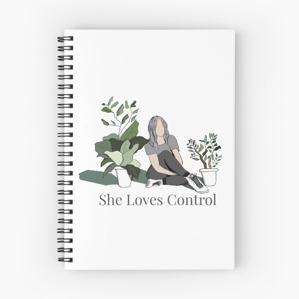 Item preview, She Loves Control Book Cover Illustration designed and sold by Chalk By Caecus | Cecilia Bell.