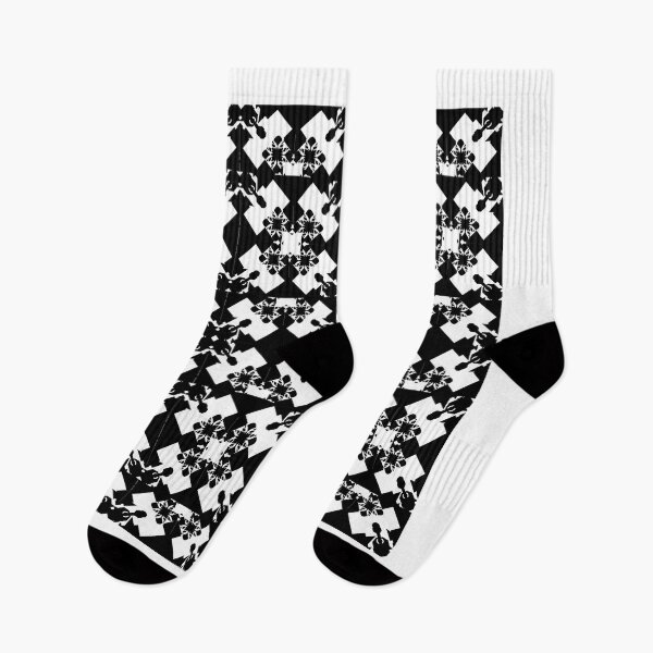 Item preview, The Black and White Fabric in Modern Seamless Design designed and sold by MyMemoriesArts.