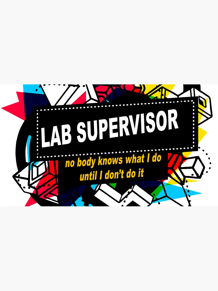 Thumbnail 3 of 3, Cap, Lab Supervisor designed and sold by Ruebenshi.