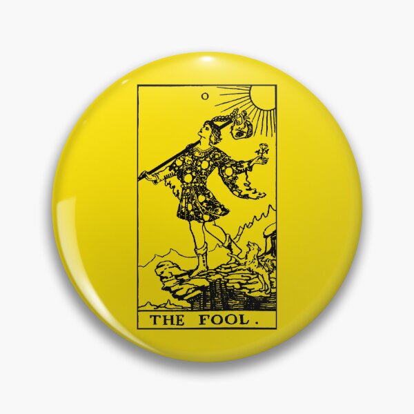 Item preview, The Fool Tarot Card designed and sold by Happy Puppy Print On Demand.