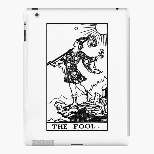 Tarot Card - The Fool (Silhouette) - Tarot - Sticker