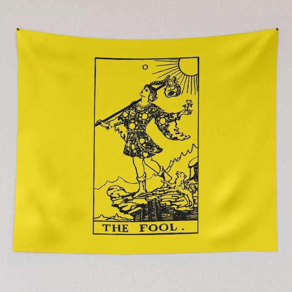 Item preview, The Fool Tarot Card designed and sold by Happy Puppy Print On Demand.