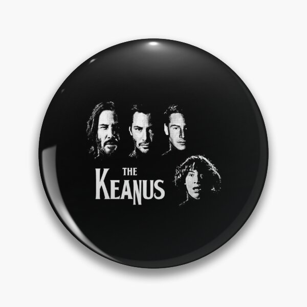 Item preview, Keanu Reeves PillowThe Keanus (Keanu Reeves _ Beatles mashup)  designed and sold by WhiteHusdon.