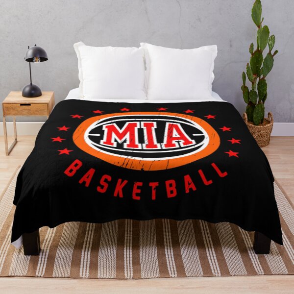 Item preview, Miami Heat PillowMIA Baloncesto Vintage envejecido designed and sold by WhiteHusdon.
