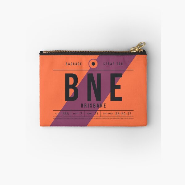 Item preview, Luggage Tag E - BNE Brisbane Australia designed and sold by VoodooCircus.