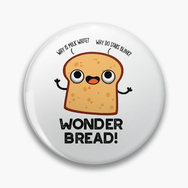 Item preview, Wonder Bread Funny Food Pun designed and sold by punnybone.