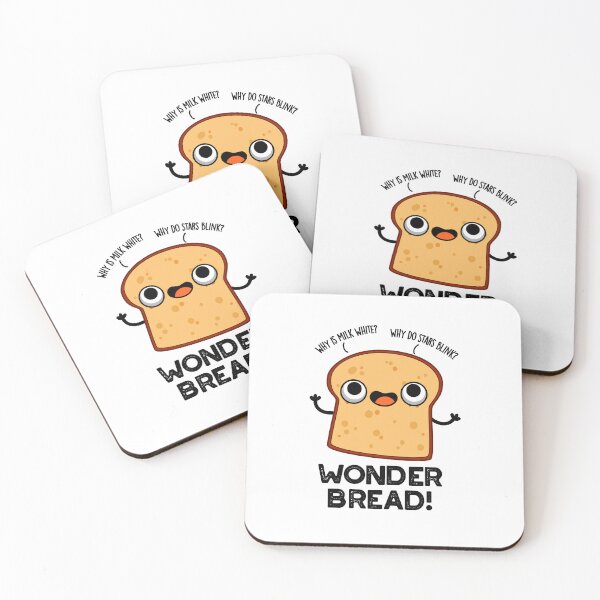 Item preview, Wonder Bread Funny Food Pun designed and sold by punnybone.