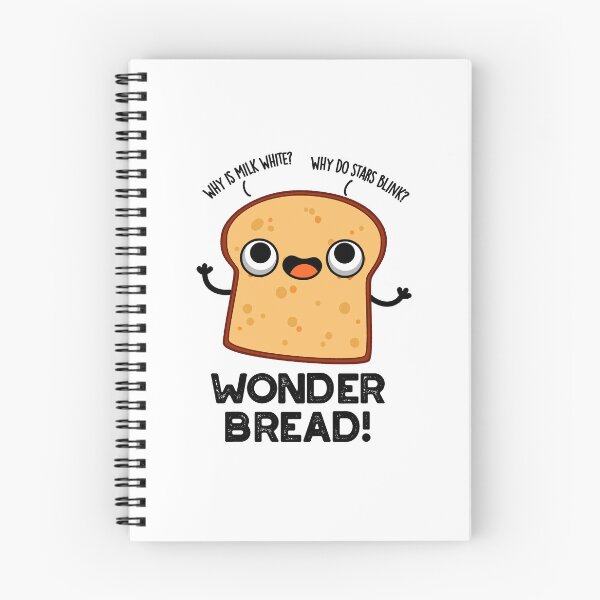 Item preview, Wonder Bread Funny Food Pun designed and sold by punnybone.