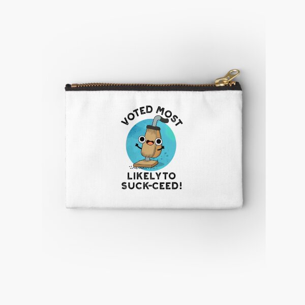 Item preview, Voted Most Likely To Suck-ceed Funny Vacuum Pun designed and sold by punnybone.