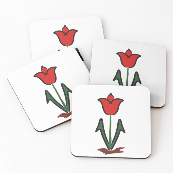 Item preview, Red colour tulip designed and sold by nadeesha55.