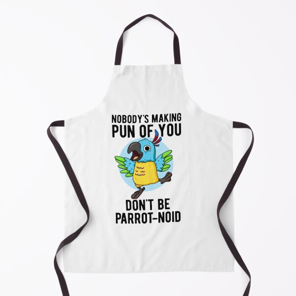 Item preview, Don't Be Parrot-noid Funny Parrot Puns  designed and sold by punnybone.