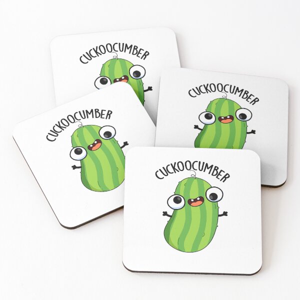 Item preview, Cuckoocumber Funny Cucumber Puns  designed and sold by punnybone.