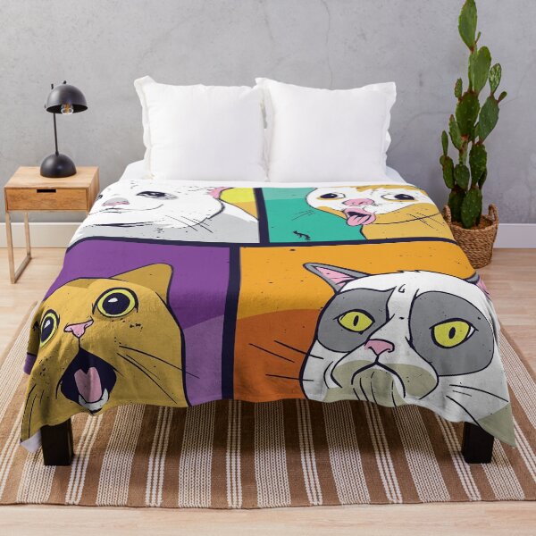 Item preview, Weird cat faces designed and sold by KimmieBap.