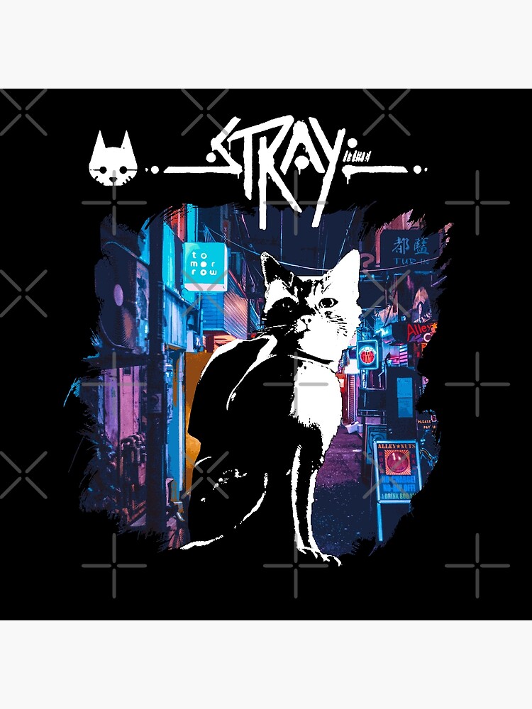 stray game cat sad Poster for Sale by WellingtonAdams