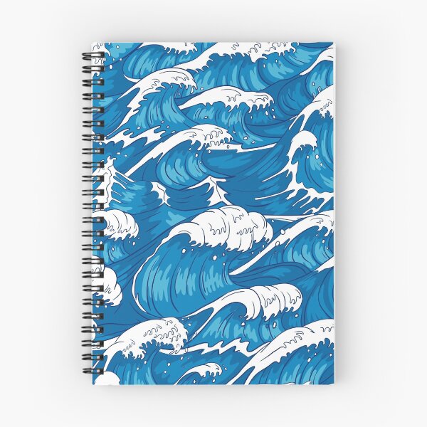 Item preview, Raging sea water illustration, Swimming, Ocean, Adventure, Surfing designed and sold by KimmieBap.
