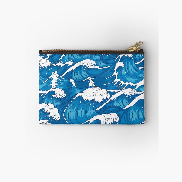 Item preview, Raging sea water illustration, Swimming, Ocean, Adventure, Surfing designed and sold by KimmieBap.