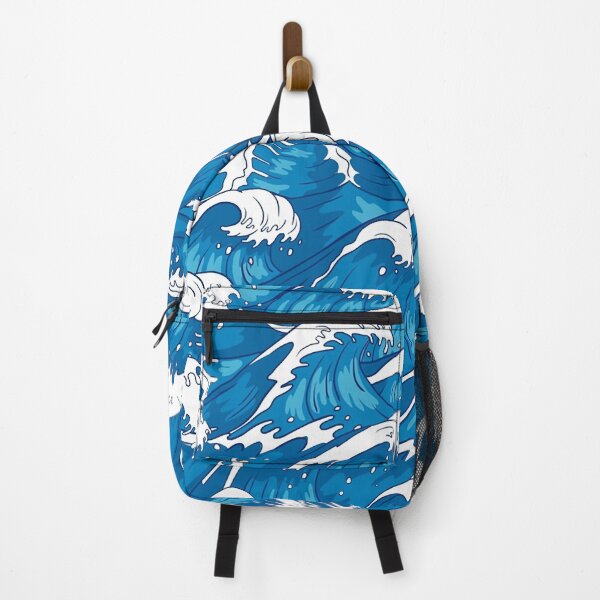 Item preview, Raging sea water illustration, Swimming, Ocean, Adventure, Surfing designed and sold by KimmieBap.