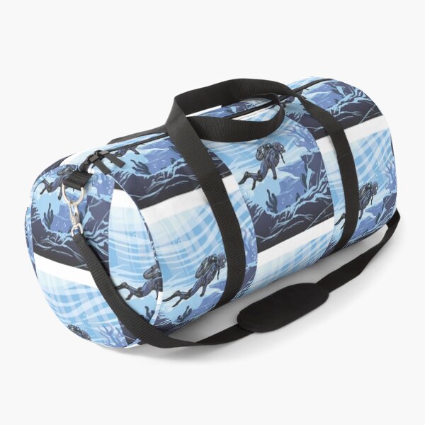 Item preview, Diver underwater, Ocean, Swimming, Scuba diving, Marine life designed and sold by KimmieBap.