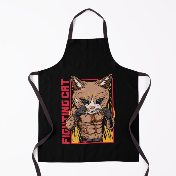 Item preview, Cat Muscle Man Mixed Martial Arts Cage Fighter designed and sold by BakaOutfit.