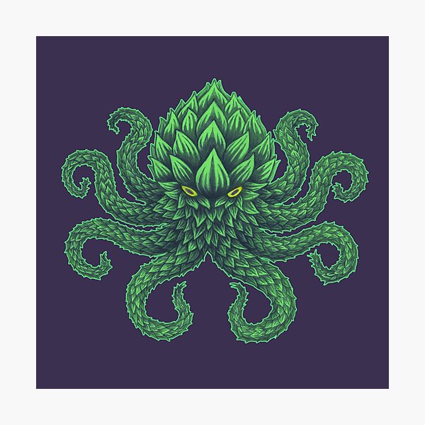 Hoptopus Photographic Print