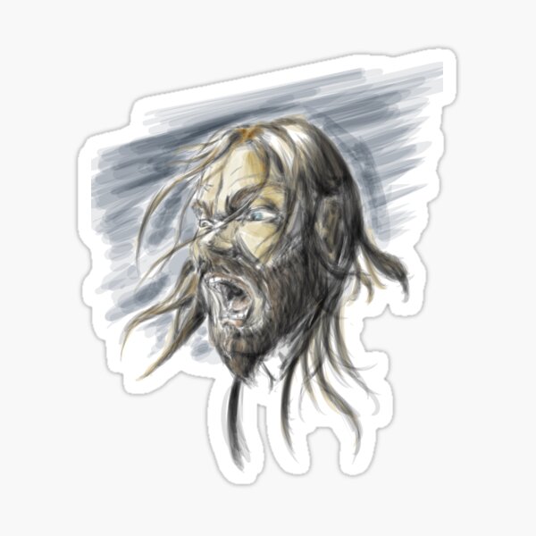 Battle Rage Sticker