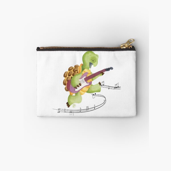 Item preview, turtle playing guitar designed and sold by Iris Créa.