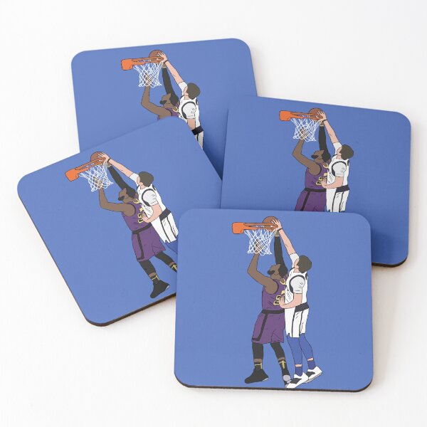 Item preview, Luka Doncic Blocks LeBron James designed and sold by RatTrapTees.