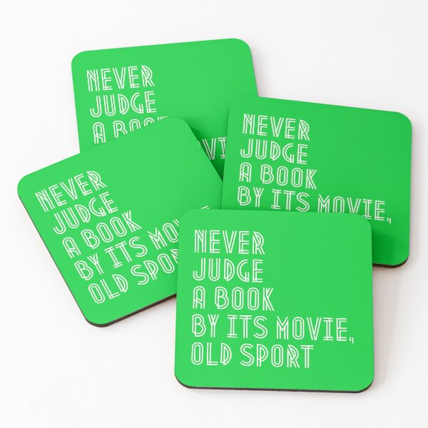 Item preview, Never judge book by its movie, old sport designed and sold by AAA-Ace.