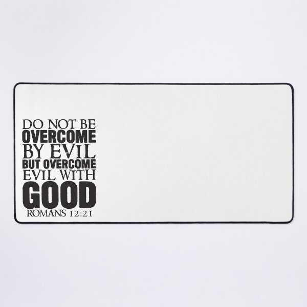 Item preview, Romans 12:21 Overcome Evil With Good designed and sold by plushism.