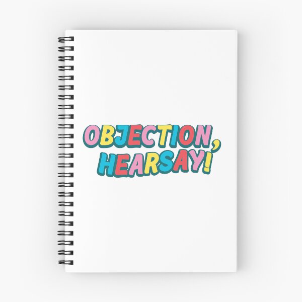 Item preview, Objection, Hearsay! designed and sold by Adventureco.