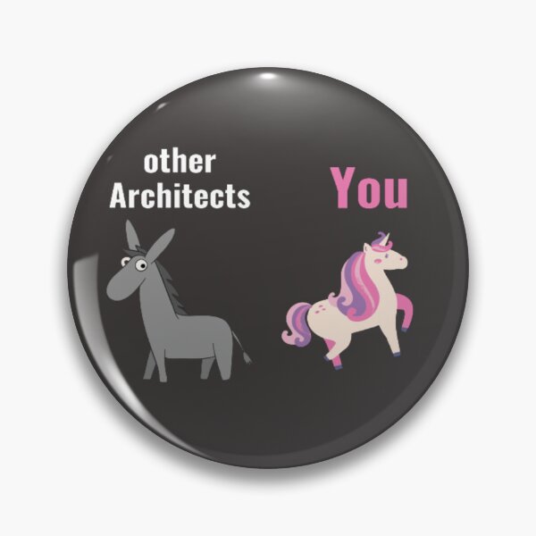 Item preview,  Funny Architect Unicorn Architect Birthday designed and sold by Nero9o.