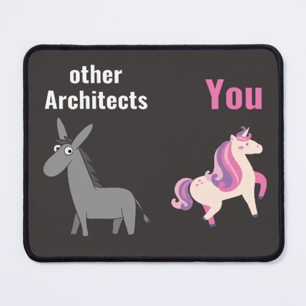 Item preview, Funny Architect Unicorn Architect Birthday designed and sold by Nero9o.