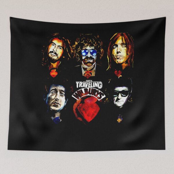 Artikelvorschau, Folk-Rock-Musiker Reisen Wilburys entworfen und verkauft von VincentPDouglas.