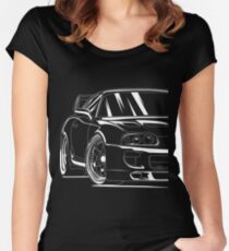 Best Toyota Supra Shirt Design 2JZ Women's Fitted Scoop T-Shirt