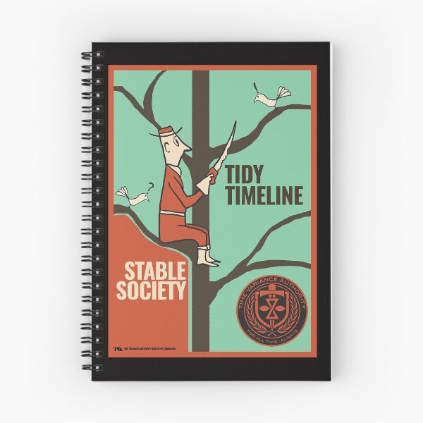 Item preview, TVA Serie Loki Tidy Timeline, Stable Society designed and sold by CorryDress560.