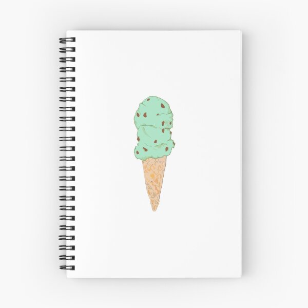 Item preview, Mint Chocolate Chip Ice Cream Cone designed and sold by Salt & Keep.