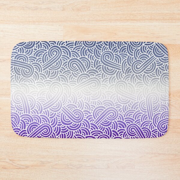 Item preview, Ombré butch lesbian colours and white swirls doodles designed and sold by savousepate.