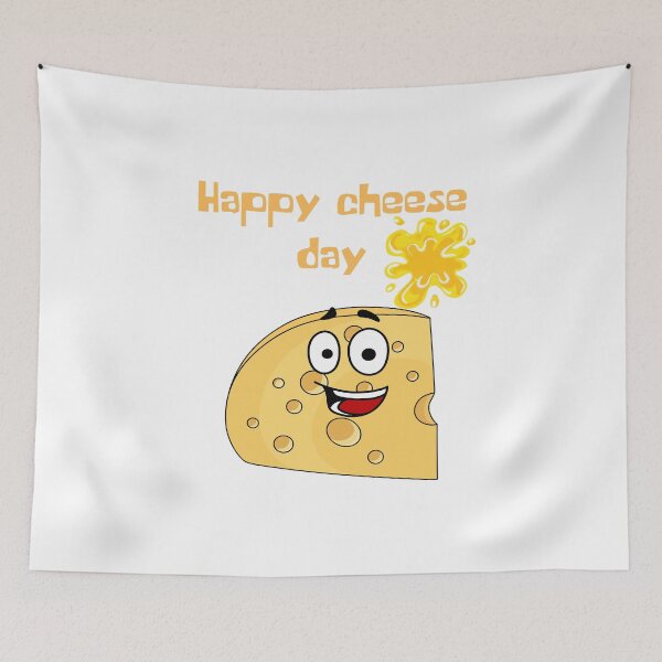 Item preview, Happy Cheese Day designed and sold by TimeOfTheFuture.