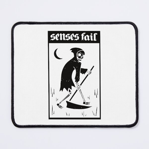 Item preview, Senses Fail The Grim Reaper Border designed and sold by nelidabain.