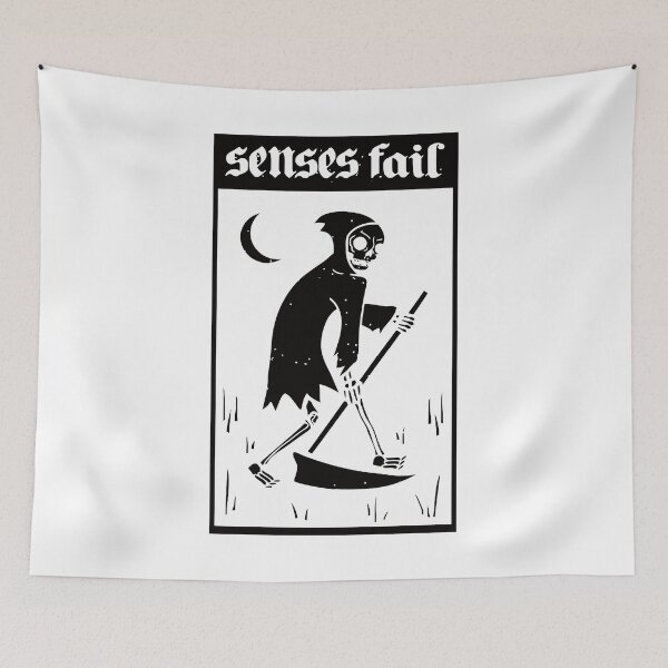 Item preview, Senses Fail The Grim Reaper Border designed and sold by nelidabain.