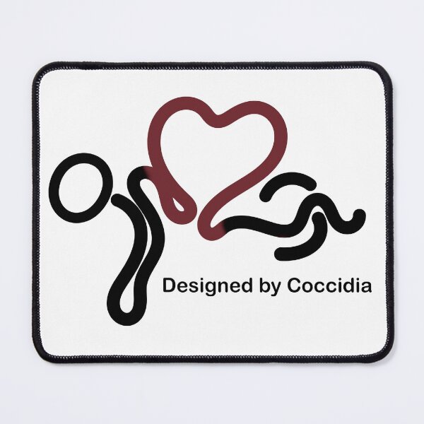 Item preview, CONCEPTUAL DESIGN, LINE ART, Coccidiosis in Chicken, Pathology Art designed and sold by The Commitment.