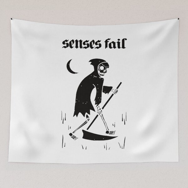 Item preview, Senses Fail The Grim Reaper designed and sold by nelidabain.
