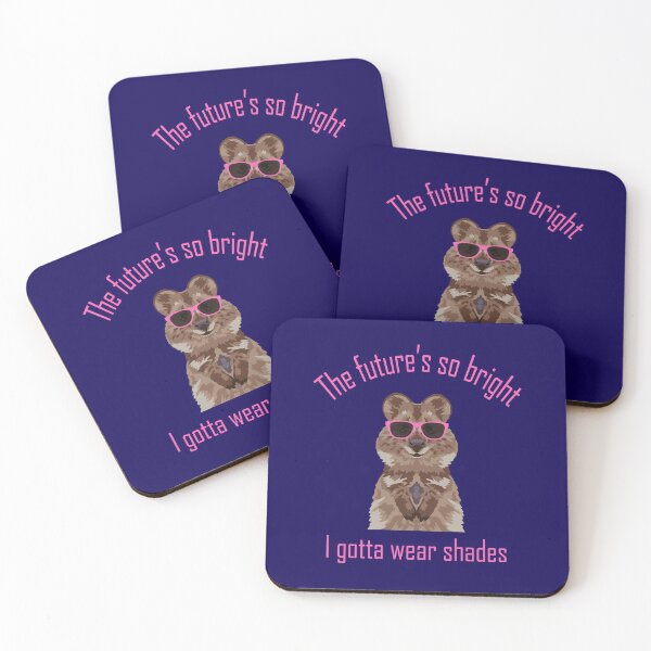 Item preview, The future is so bright - quokka designed and sold by GeoCreate.