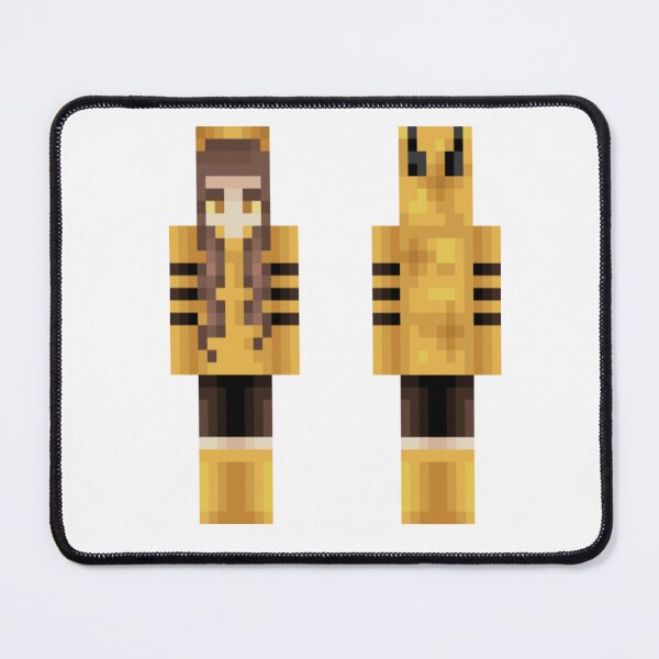 Item preview, minecraft bee hoodie girl designed and sold by Fineshopify.