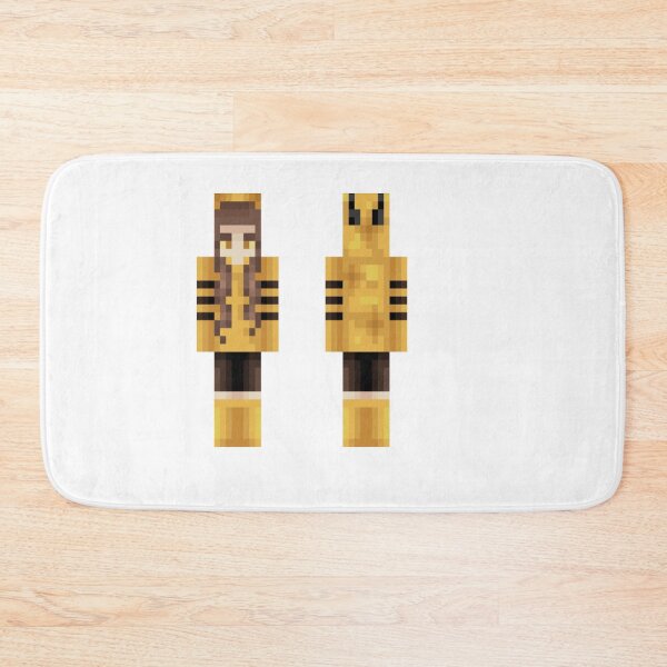 Item preview, minecraft bee hoodie girl  designed and sold by Fineshopify.