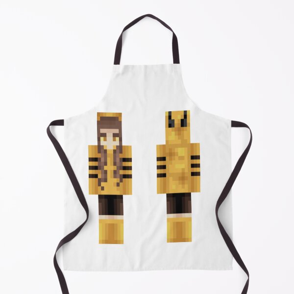 Item preview, minecraft bee hoodie girl designed and sold by Fineshopify.